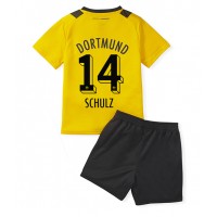 Borussia Dortmund Nico Schulz #14 Fußballbekleidung Heimtrikot Kinder 2022-23 Kurzarm (+ kurze hosen)